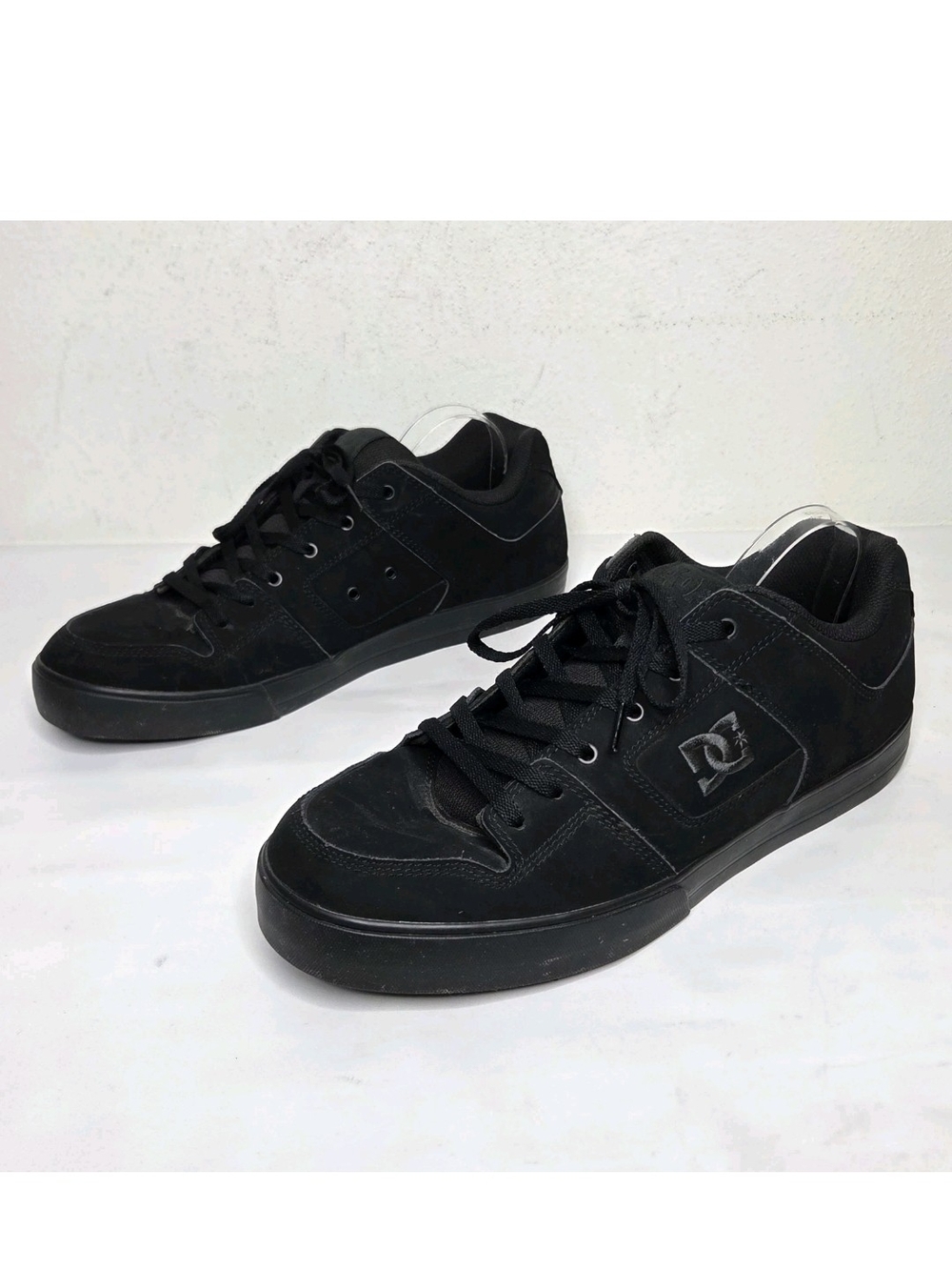 DC Shoes Pure Skate Shoe 300660 Mens 16 Black Sneakers Y2K Streetwear Casual